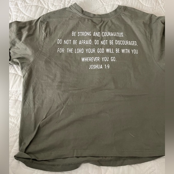 Bible scripture Crop top shirt - Picture 3 of 3
